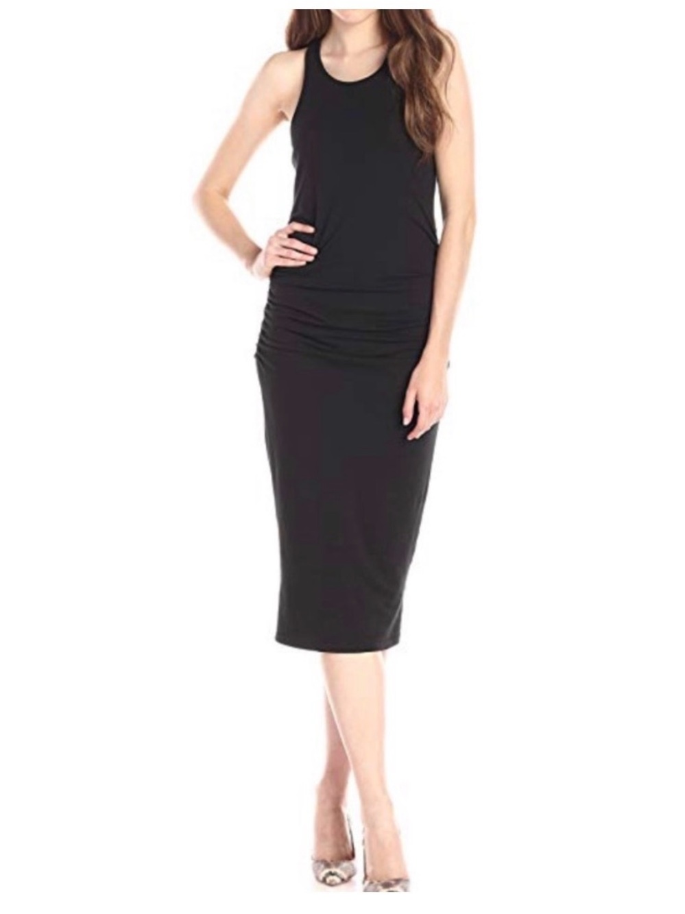 Michael Stars Racerback dress with Shirring